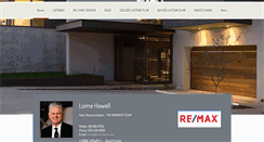 Desktop Screenshot of lornehowell.com